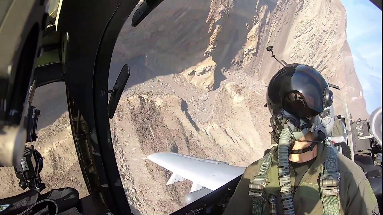 A-10 Thunderbolt II Cockpit Footage