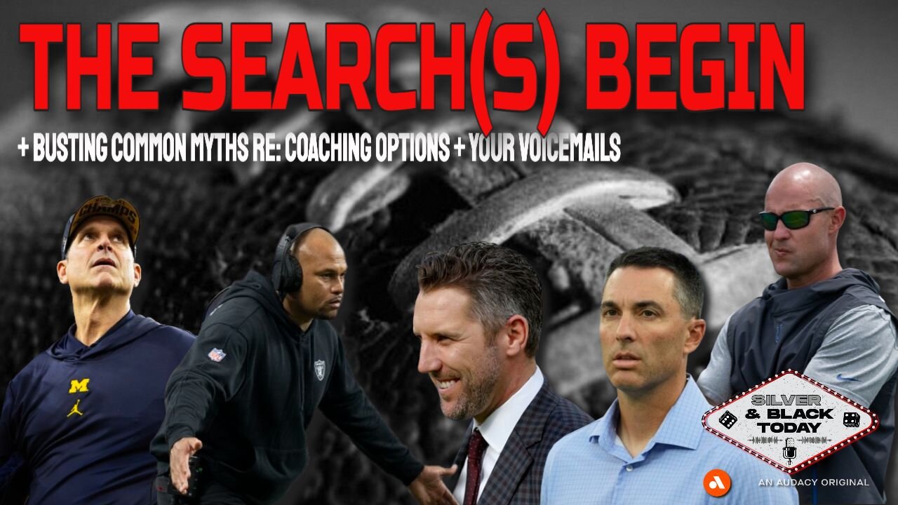 Las Vegas Raiders GM + Head Coching Search Underway | Silver and Black Today