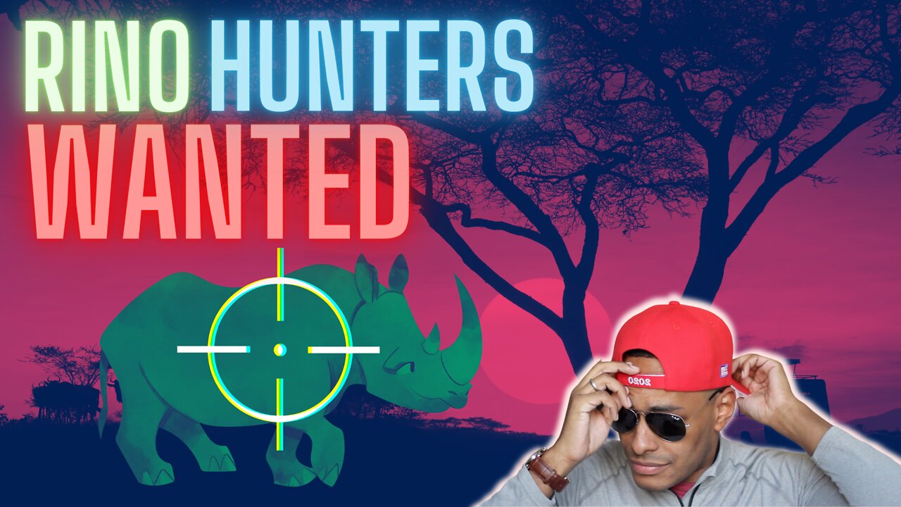 RINO HUNTERS WANTED 🦏 🎯