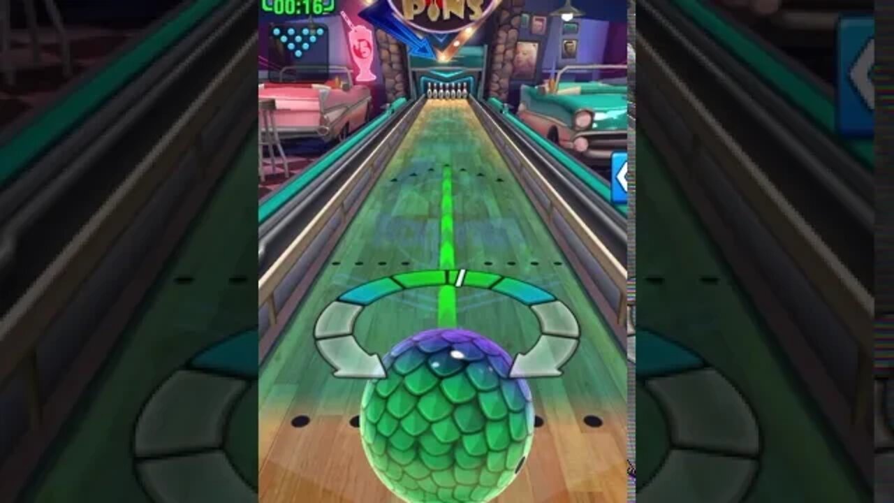Getting a turkey 🦃 in bowling #App