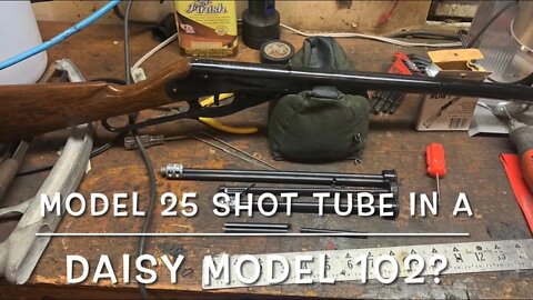 Daisy model 25 shot tube in youth model bottlecap 102? Lets find out!