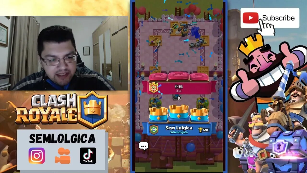 JOGANDO COM O DECK DO TOP GLOBAL BR