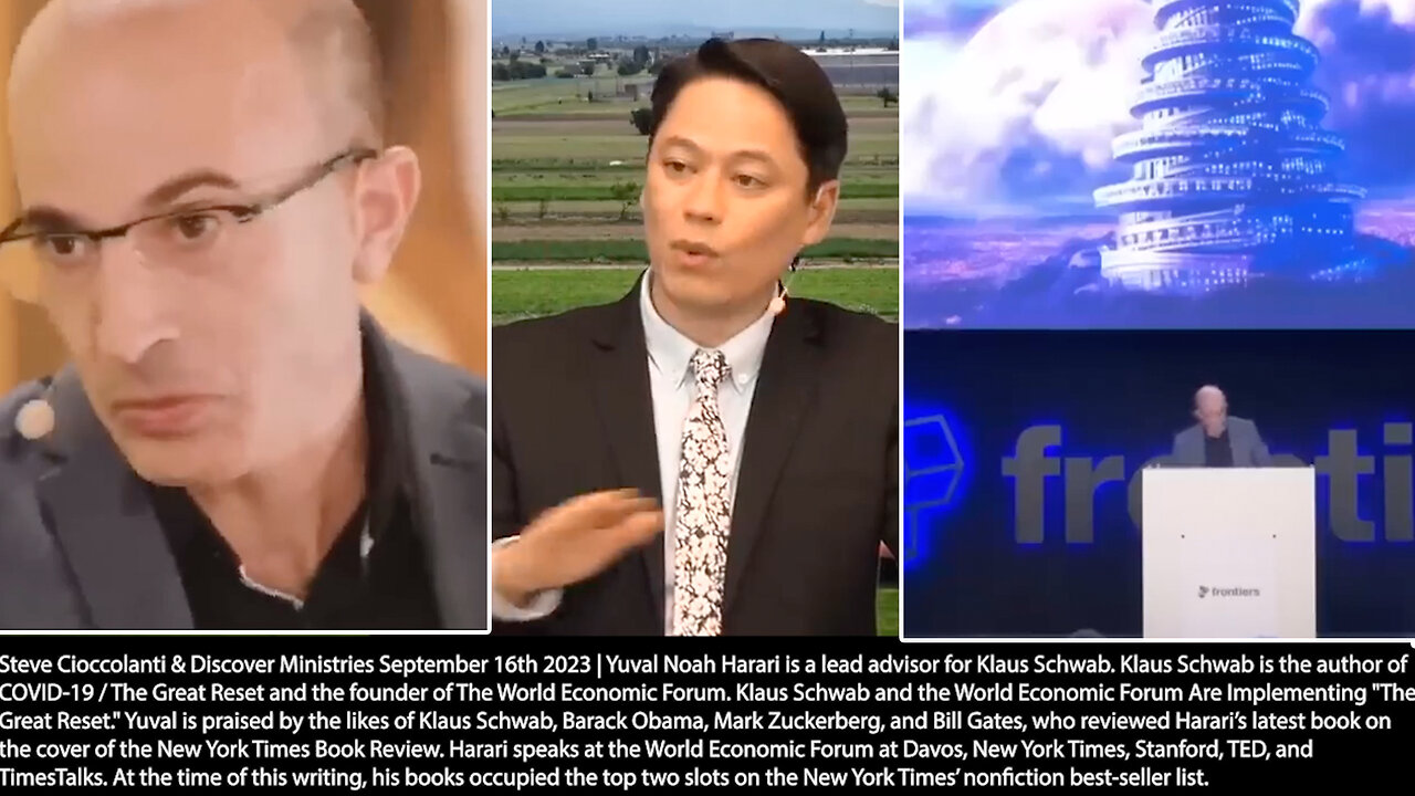 False Prophet | Who Is the Satanic False Prophet of Revelation Chapter 13? As In the Days of Noah | Who Is Yuval Noah Harari? "A.I. (Artificial Intelligence) Will Be the Final Fruit of Man Eating from the Tree of the Knowledge of Good & Evil"