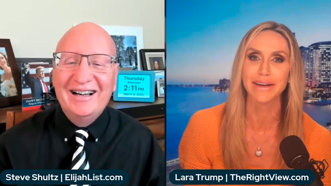 Lara Trump & Steve Shultz / Elijah Streams Join ReAwaken America Tour!!! 231 TIX Remain for the Trump Doral Miami, FL (May 12th & 13th) Event | Join Eric Trump, Kash Patel, Gen Flynn, Nunes, Dr. Mikovits, Dr. Immanuel & Team America In Miami