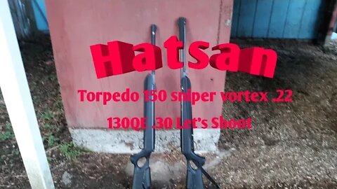 Hatsan 130QE & Torpedo 150 sniper vortex