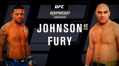 EA Sports UFC 4 Gameplay Tyson Fury vs Michael Johnson