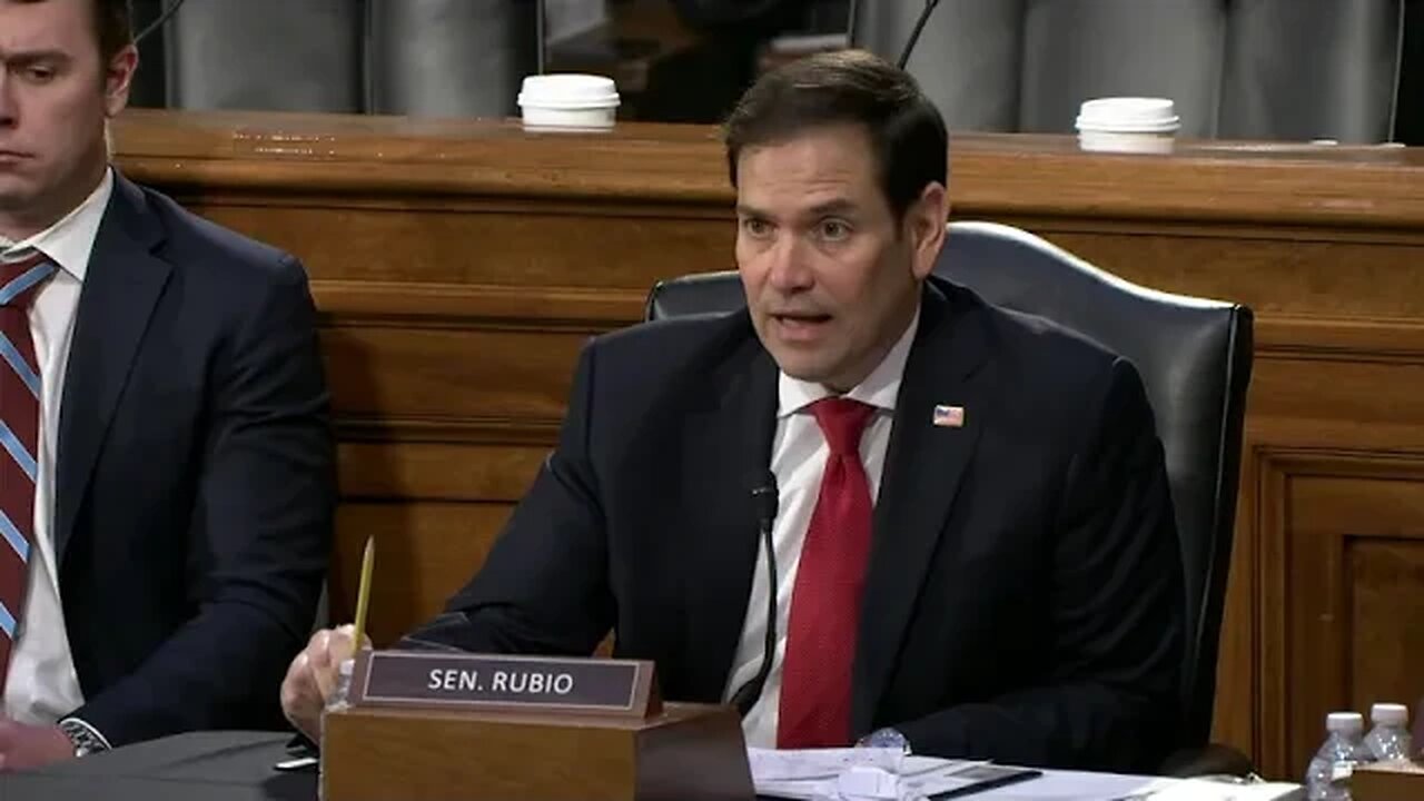 Senator Rubio Questions Sec Austin at a Senate Appropriations Hearing