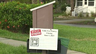 Gulfport's little free pantry being removed