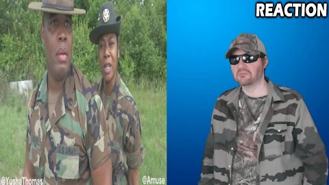When Oldschool Drill Sergeants Smoke You For Anything (Yusha Thomas) REACTION!!! (BBT)