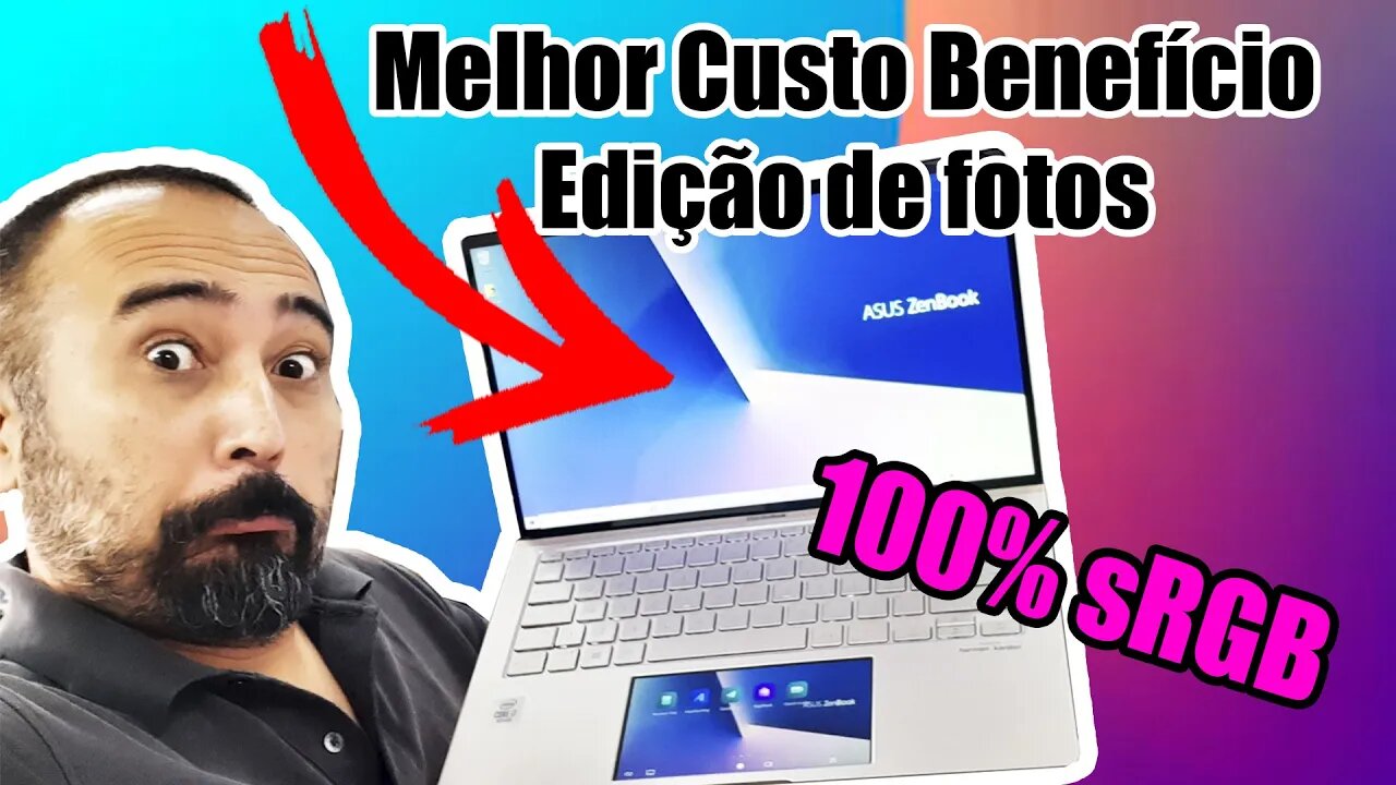 Notebook para fotografos melhor custo beneficio Asus UX434 promoção