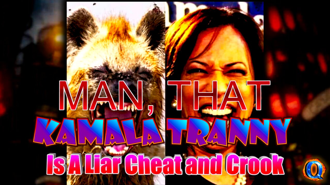 MAN, THAT KAMALA TRANNY is a Liar Cheat and Crook MEME