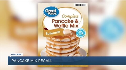 Pancake and waffle mix may be contaminated with pieces of cable