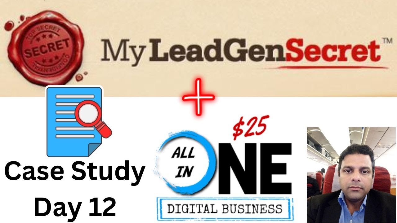 $1000 Per Month Case Study Day 12 My $25 All In One Business My Lead Gen Secret