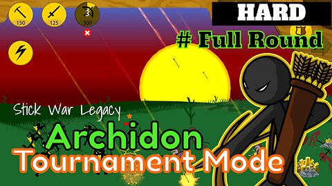 Tournament Mode | Levels Hard | Archidon {Full Round} [Failure]