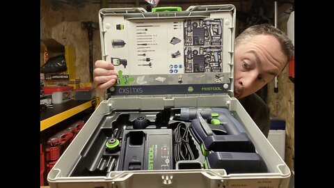 Festool CXS : My favorite 12 V Drill!!