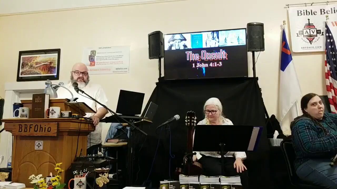 The Occult 1 John 4:1-3 WEBCAST