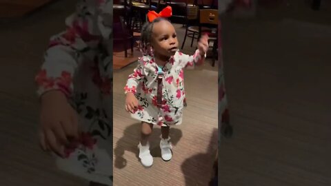 Drea #dances and watch this #cuteness #cutebaby