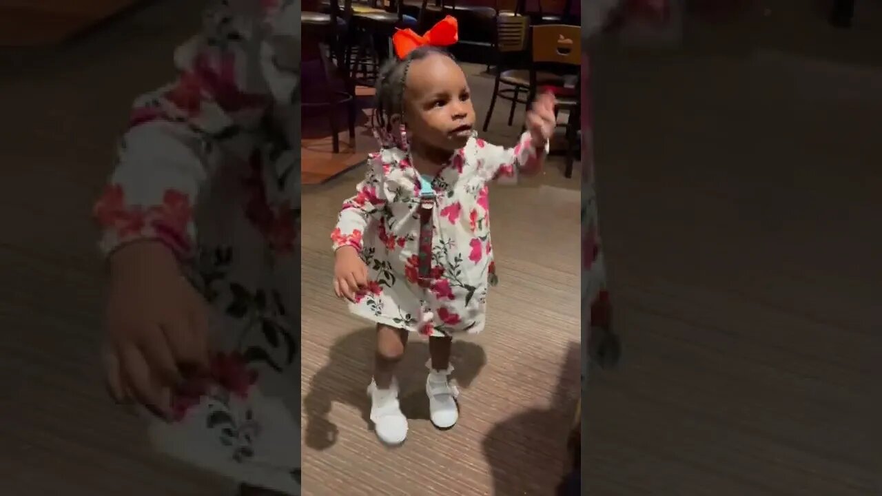 Drea #dances and watch this #cuteness #cutebaby