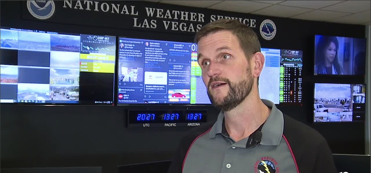 Las Vegas experiencing wettest monsoon season in 10 years, NWS says