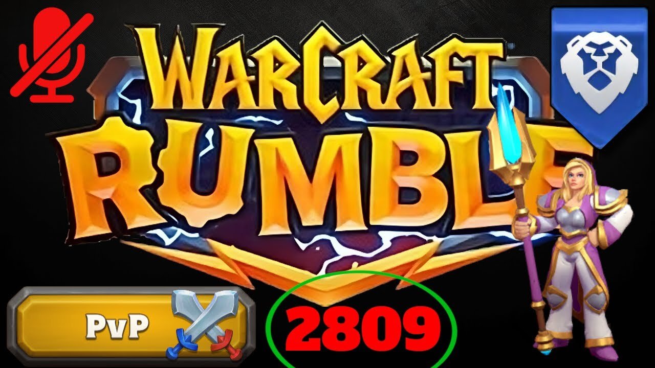 WarCraft Rumble - Jaina Proudmoore - PVP 2809