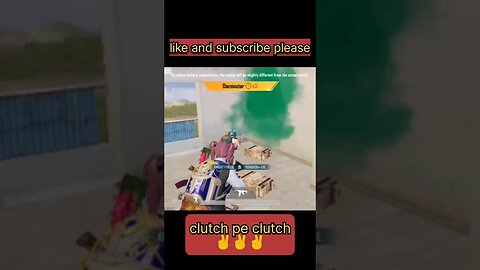 dhire dhire #bgmi #clutch #shorts ✌✌✌✌