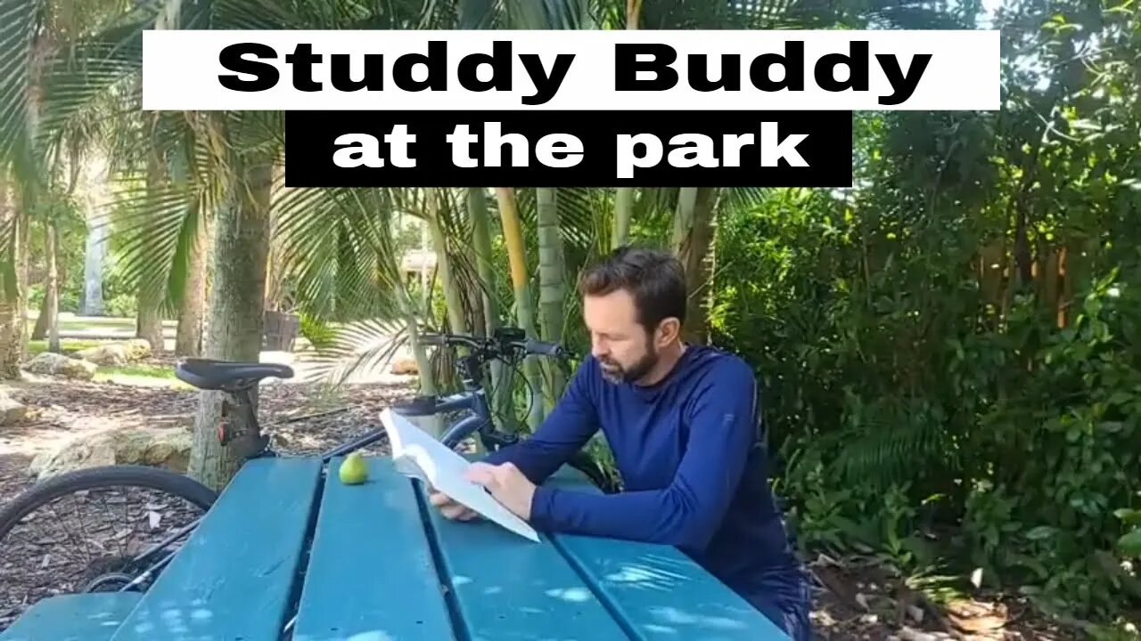 Studdy Buddy at the Park 📖 Dr. Joe Dispenza "Breaking the Habit..."