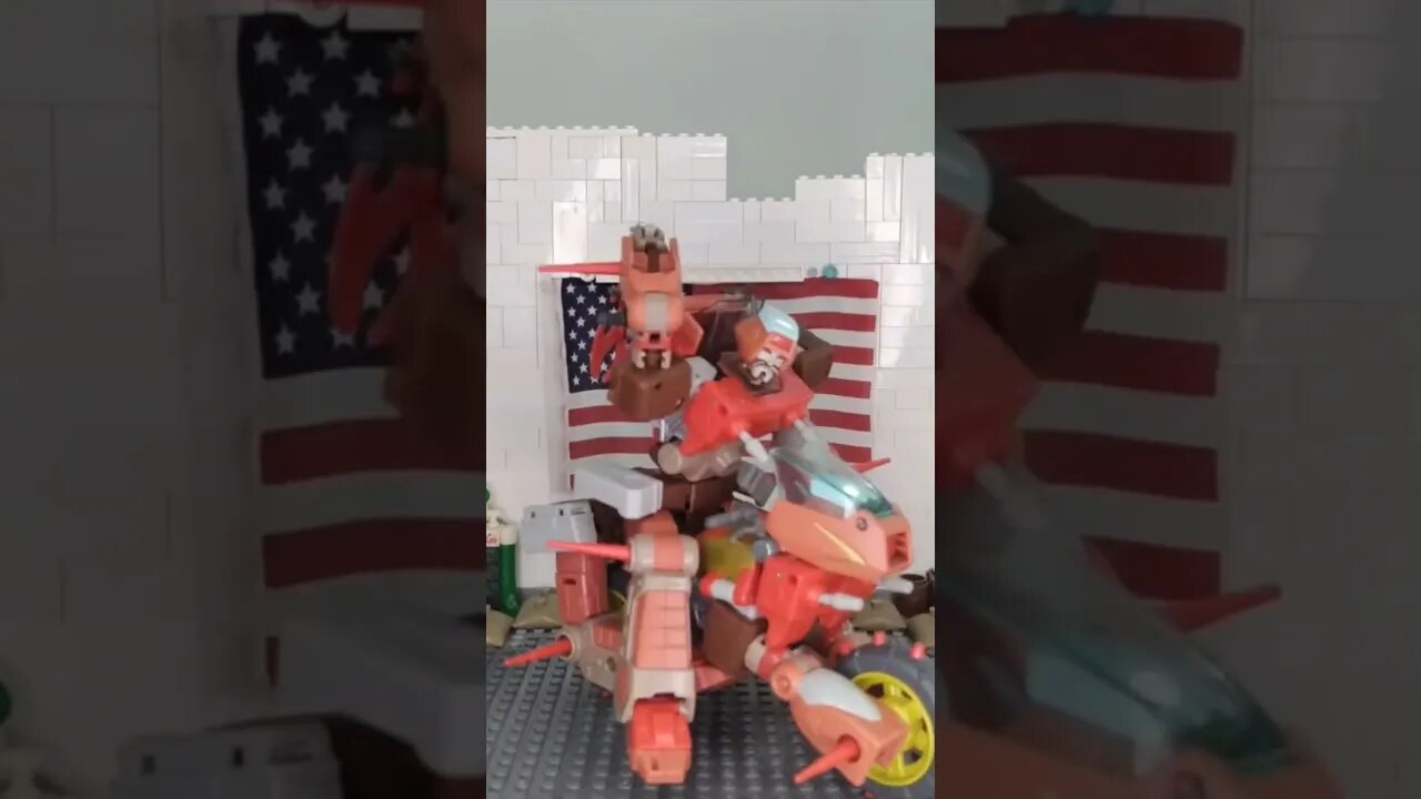 Bought in 2022 EP 36 A second Wrec-gar (used) #transformersstopmotion #actionfigures #junk #shorts