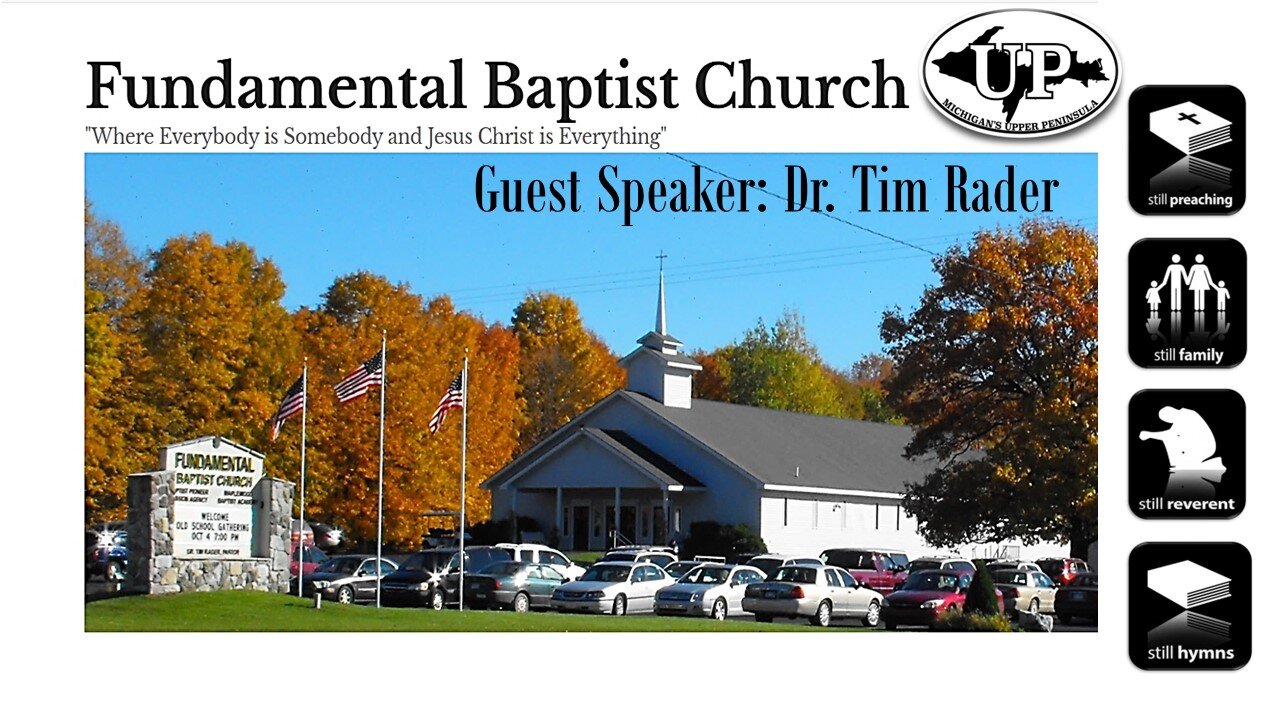 Guest Speaker: Dr. Tim Rader, Everything is going to be alright, 04-28-2024