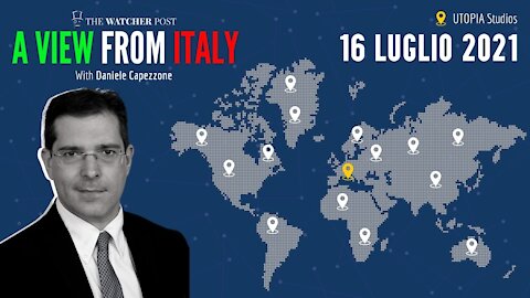 🔴 25° puntata di "A View from Italy", con Daniele Capezzone, dagli UTOPIA Studios (16/7)