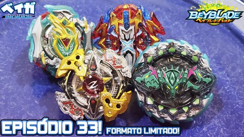 Mini torneio de inscritos EP 33 - Beyblade Burst ベイブレードバースト