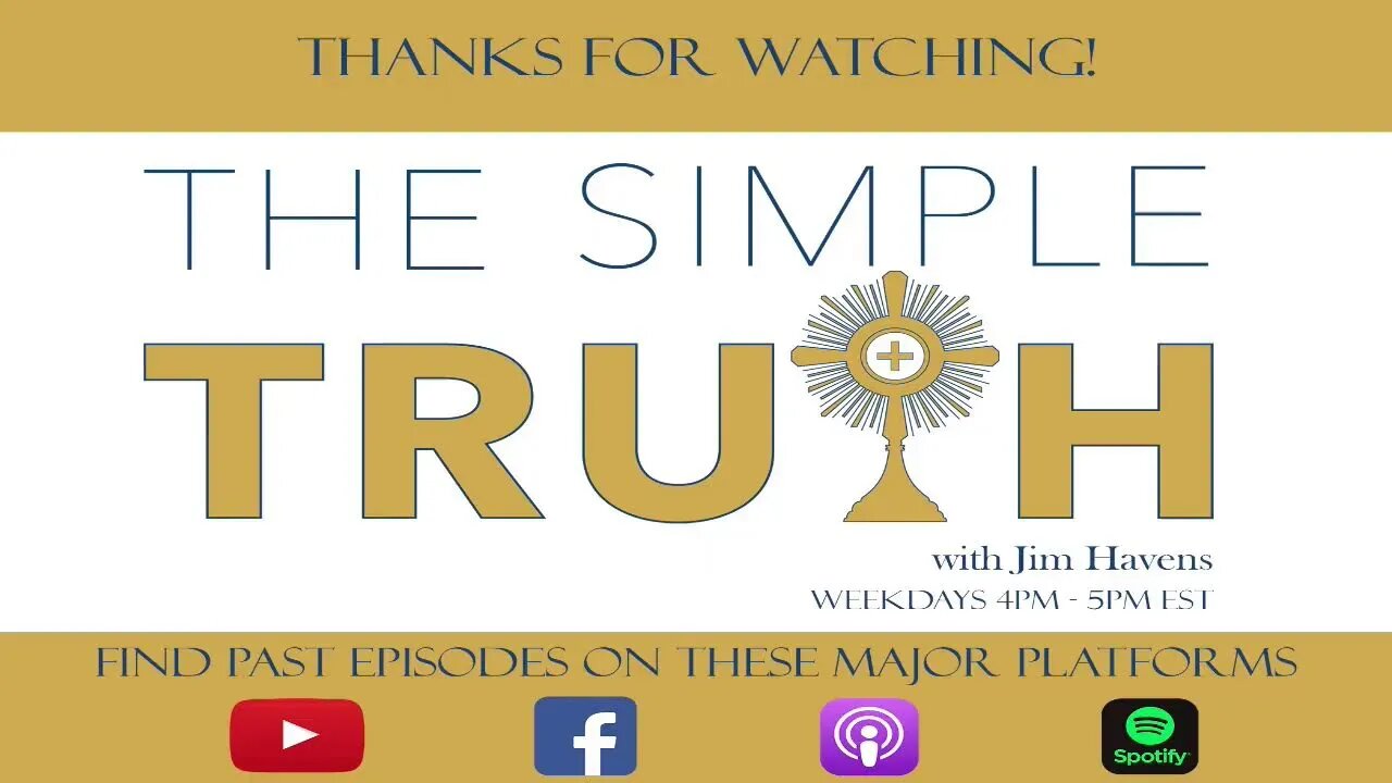 Pro-Life Friday with Fr. Stephen Imbarrato | The Simple Truth - July 22, 2022