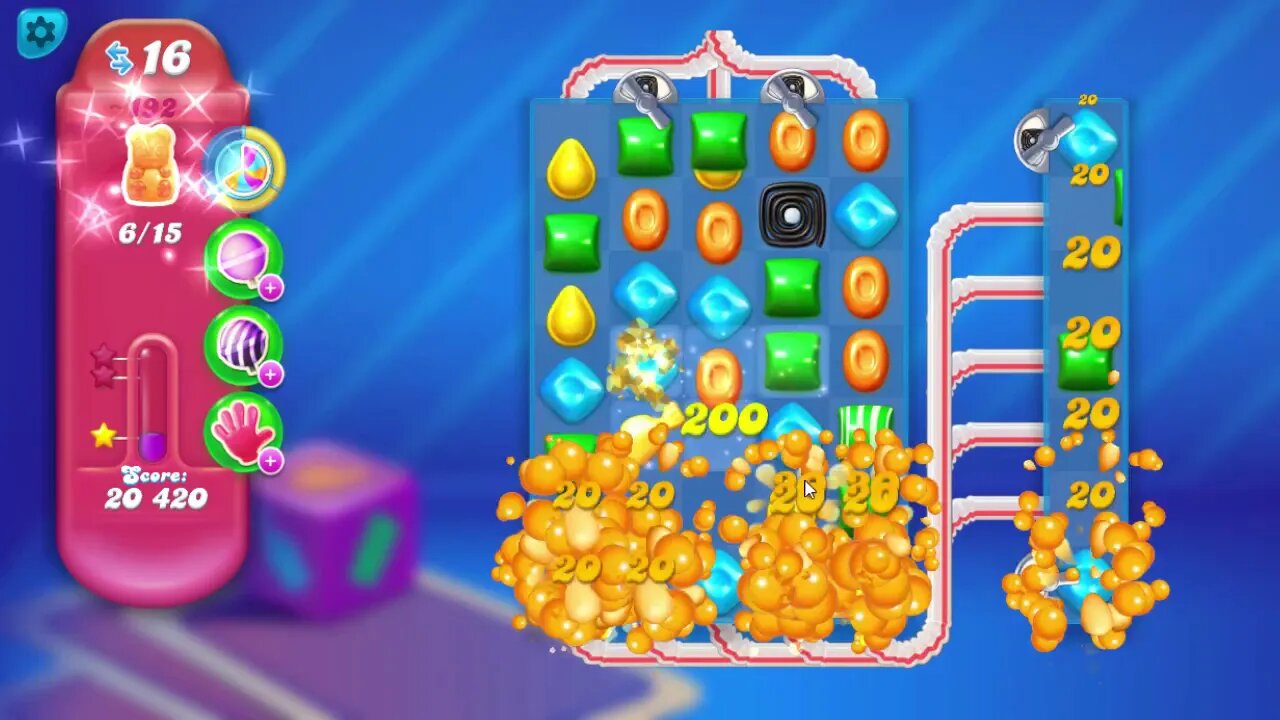 Candy Crush Soda Saga Level 192