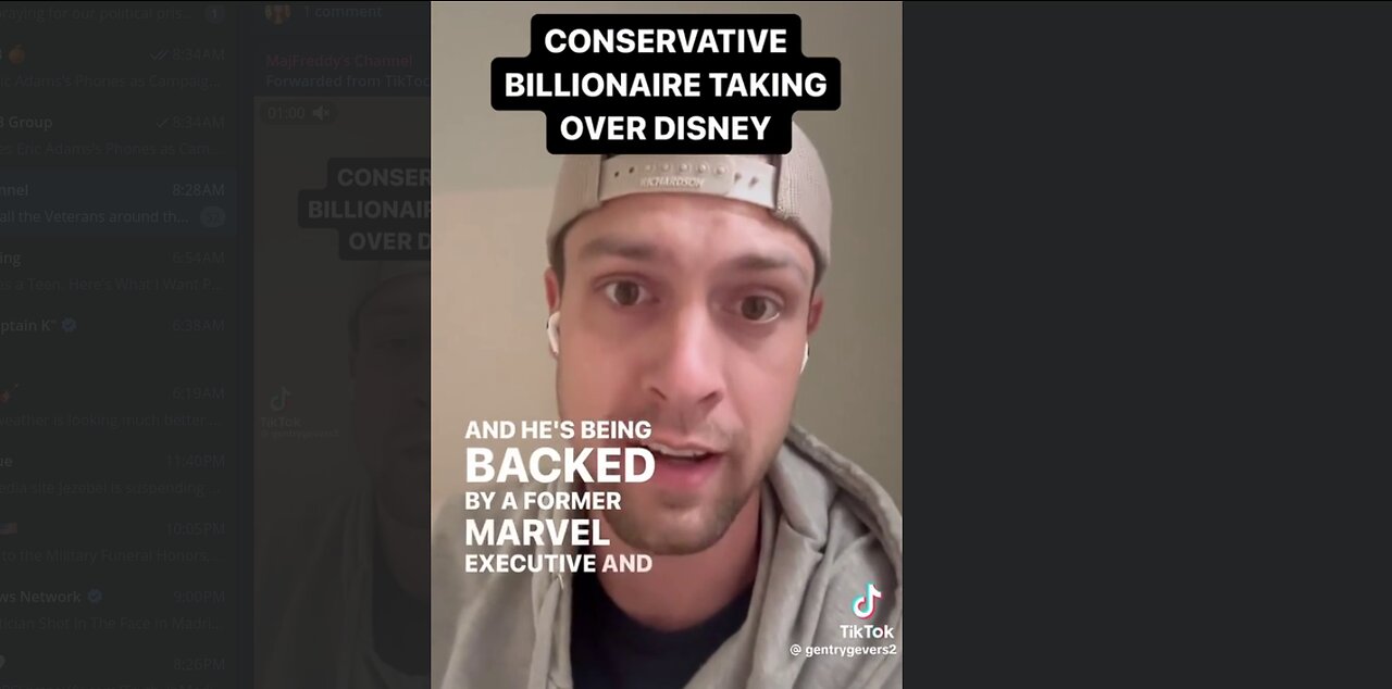 Conservative billionaire in takeover of Disney