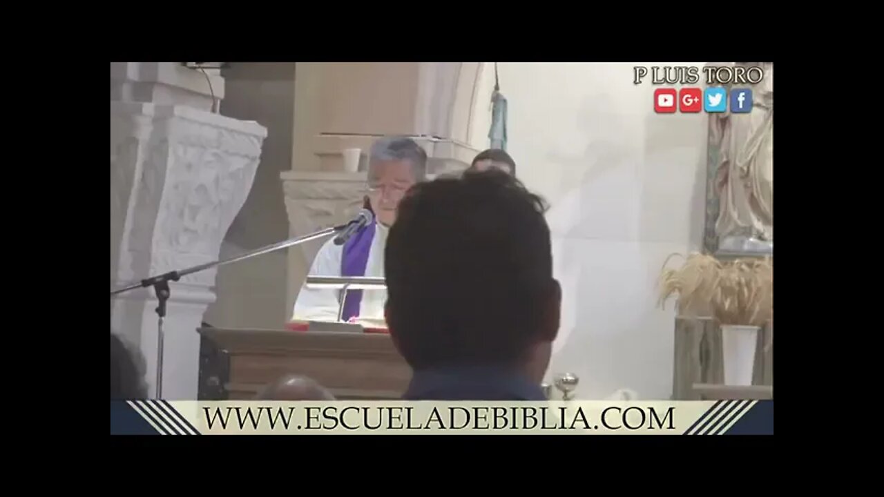 Misericordia con el pecador. Padre Luis Toro