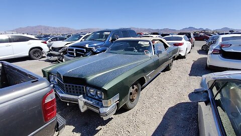 1973 Cadillac Eldorado Copart Walk Around