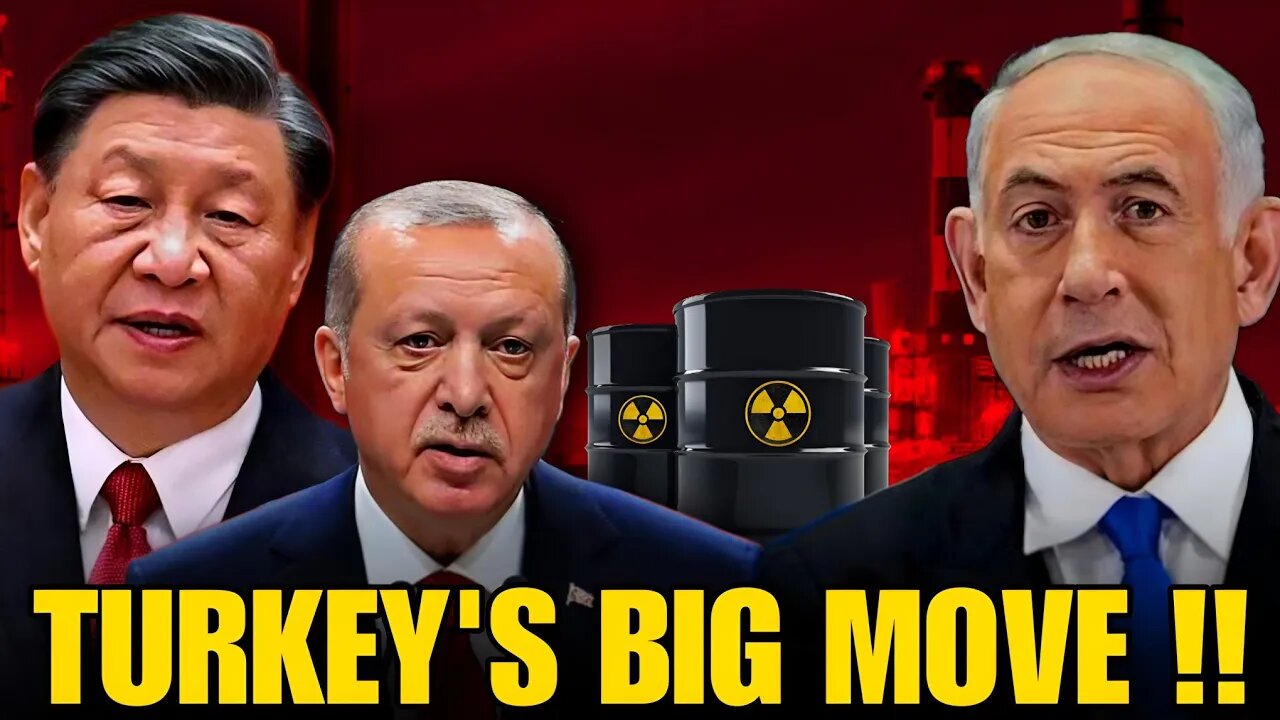 Turkey Follows China's Stance on Israel BANS All Israeli Companies and End Oil Supply