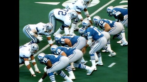 1985 Dallas Cowboys at Detroit Lions (Game of the Week)