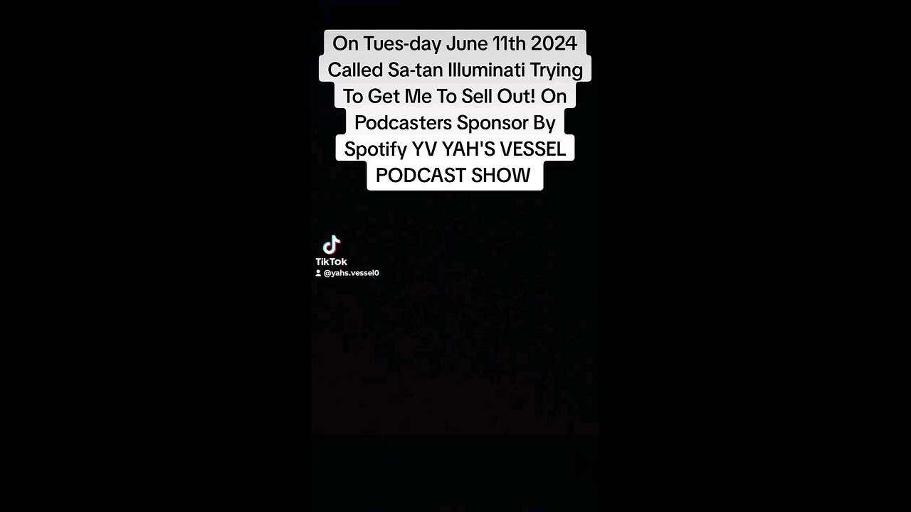 Sa-tan Illuminati Trying To Get Me To Sell Out!