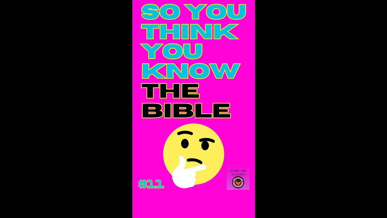 Bible Trivia 11