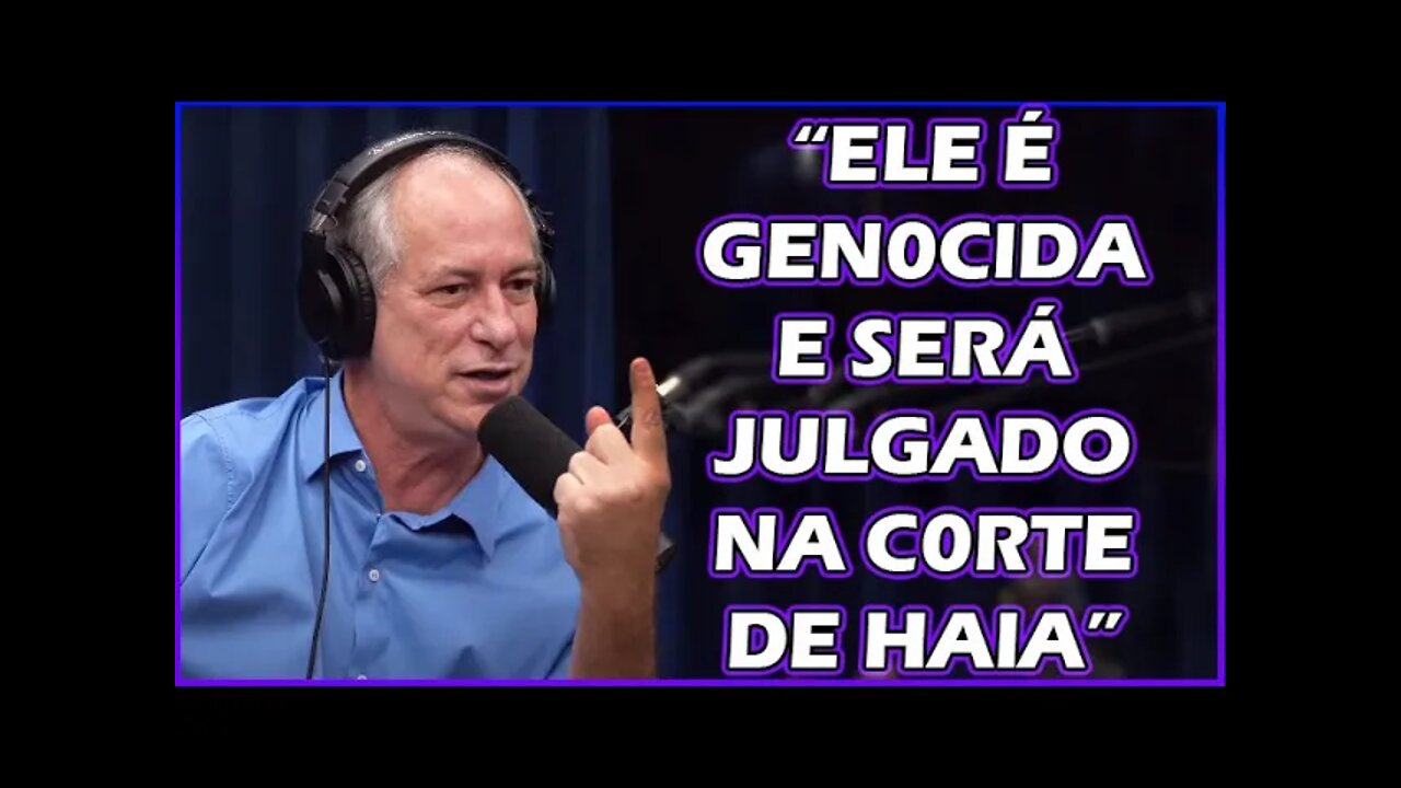 CIRO GOMES FAZ ACUSAÇÃO GRAVÍSSIMA A BOLSONARO