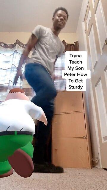 Stephen NOT Stephen Teaches Peter Griffin How To Get Sturdy