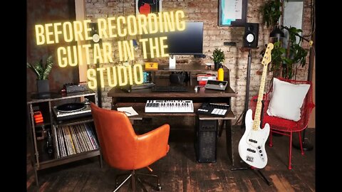 Things You Need To Know Before Recording Guitar In The Studio!