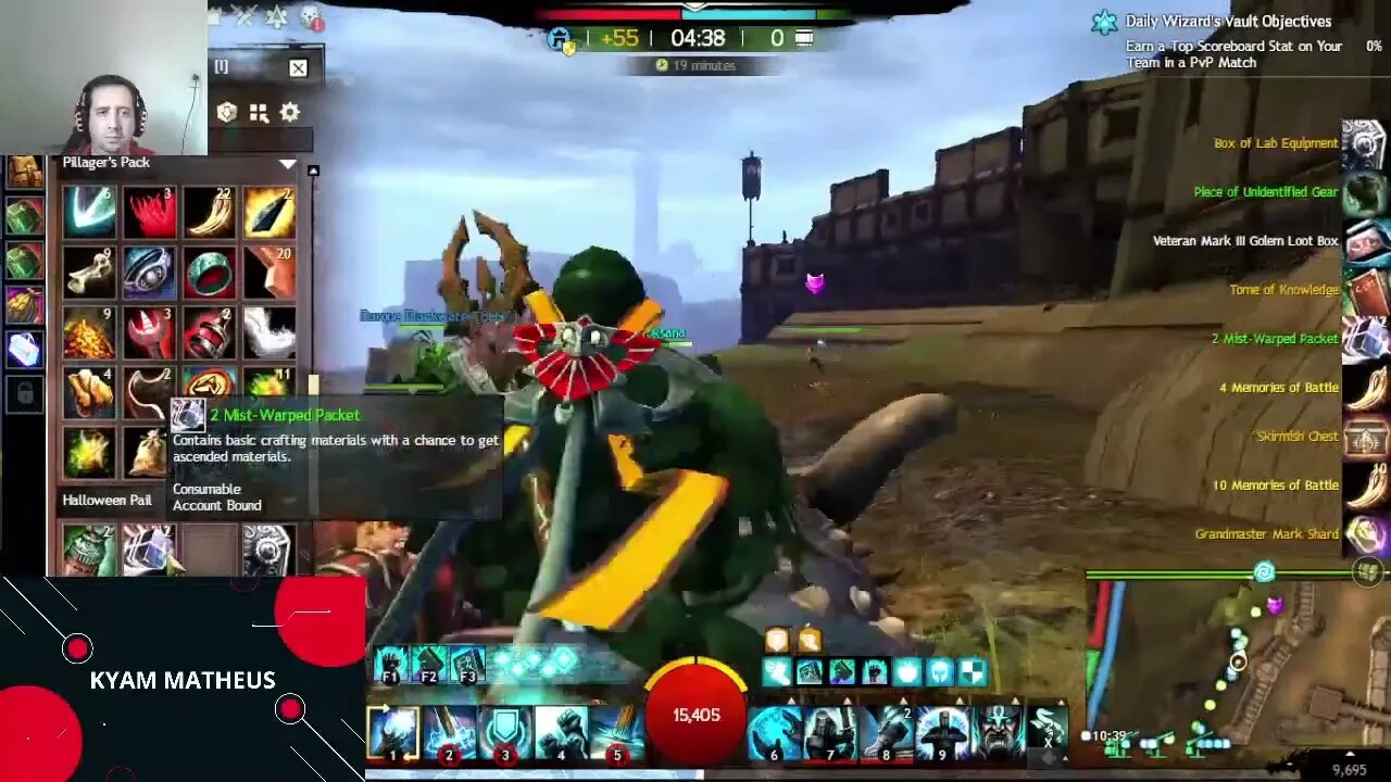 GW2 WvW MULTICLASS BUILD AND EVENTS MAGUUMA AND SORROW´S FURNACE