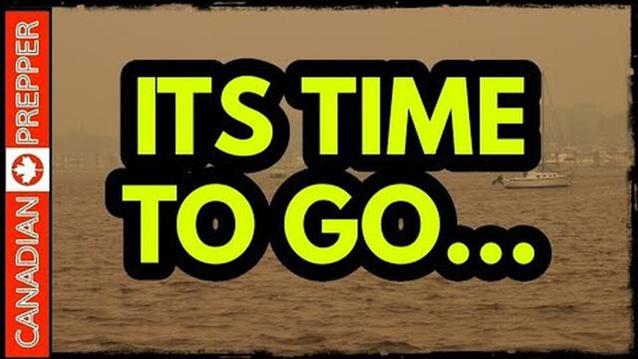 ITS OVER. SO I'M GOING OFF GRID