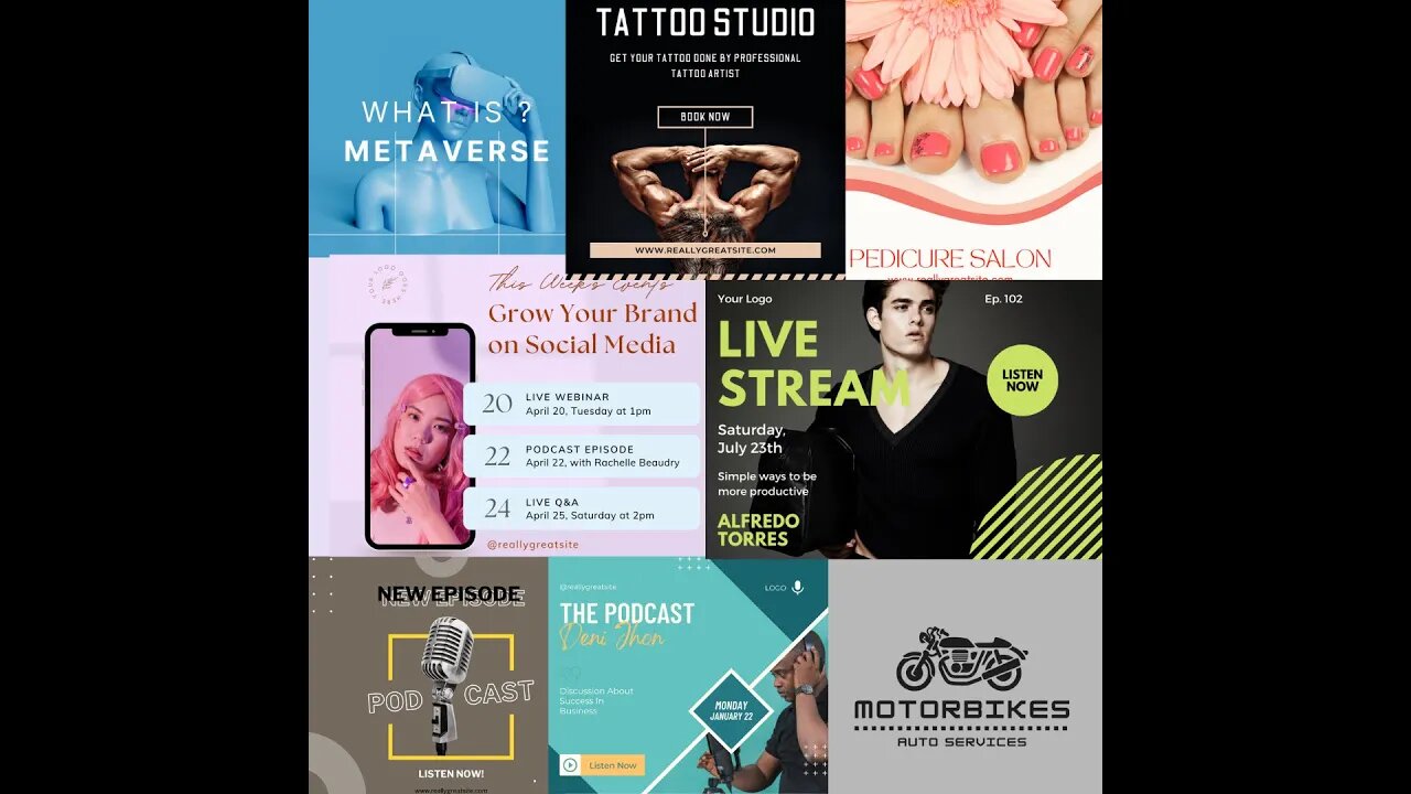 Video Remix Logo Podcast