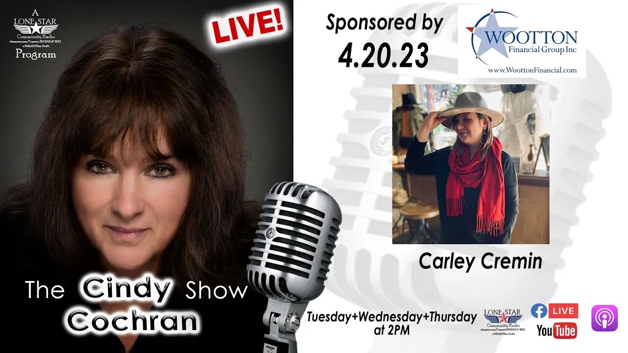 4.20.23 - Carley Cremin - The Cindy Cochran Show