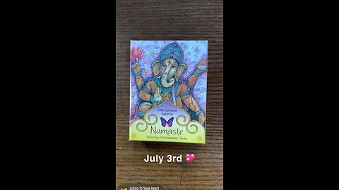 7/3/23 card: heart blessing