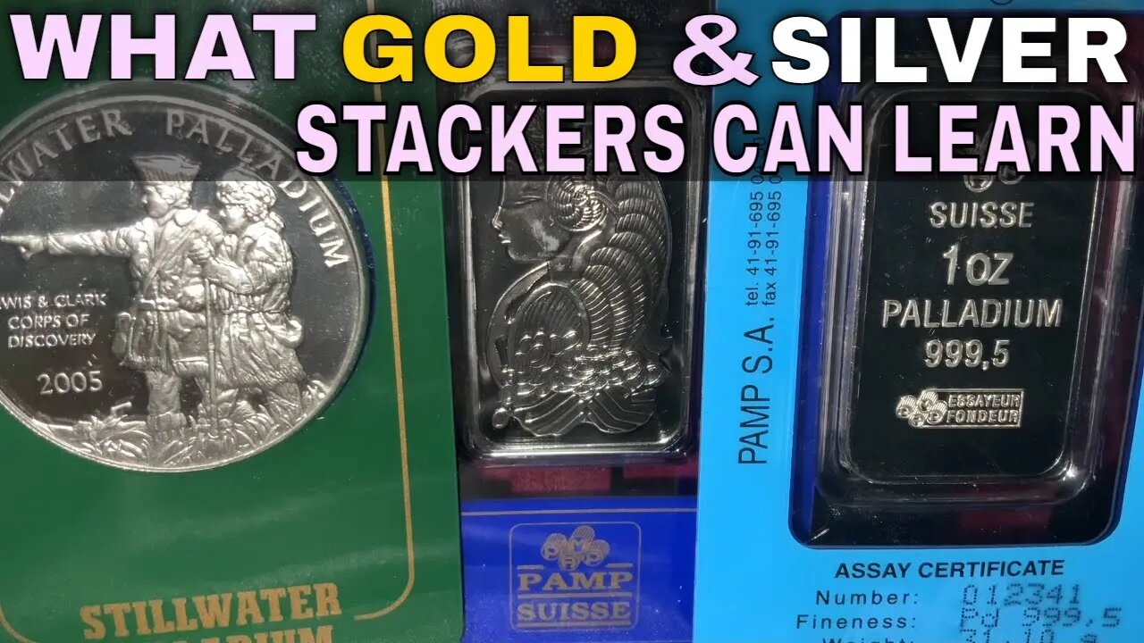 What Silver & Gold Stackers Can Learn From Palladium's Record Price!