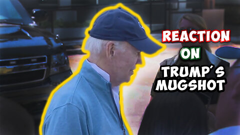 Biden reacts to Trump's mugshot... | WNN