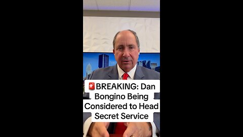 🚨BREAKING: Dan Bongino Being Considered to Head Secret Service